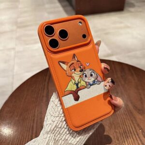 100pcs mixed color Judy & Nick Zootopia iPhone 17 Case(below price is 100pcs)