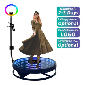 360 Photo Booth Machine for Parties 360(100cm/39.4 inch )