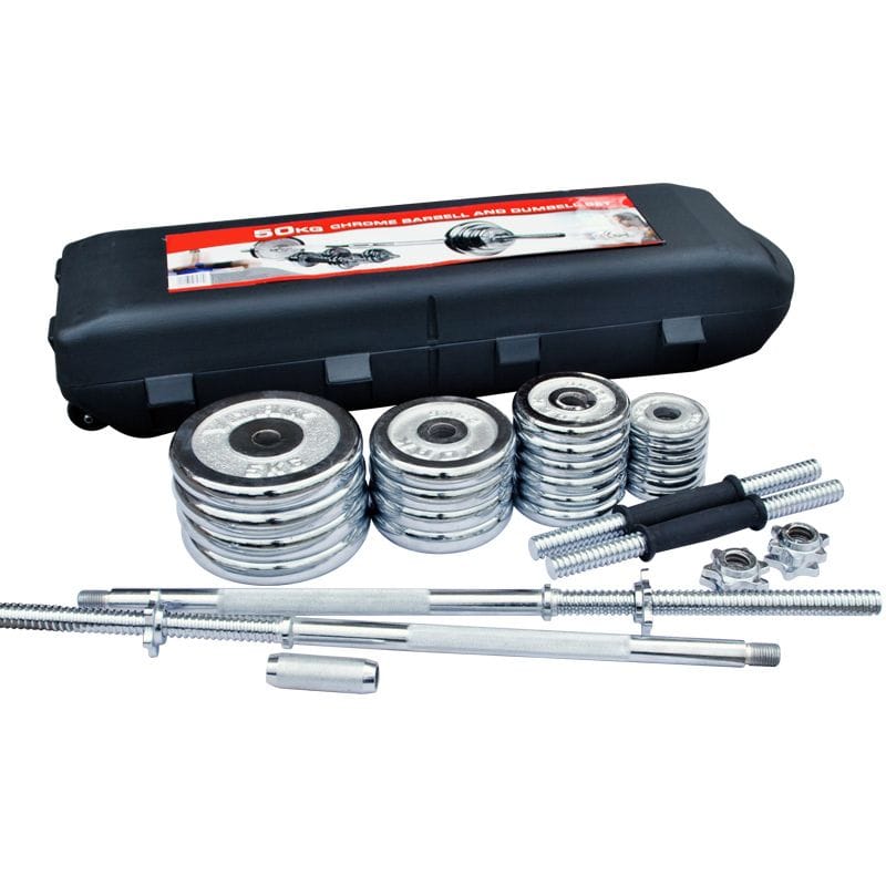 50kg Adjustable dumbbells set - Happy Fitness