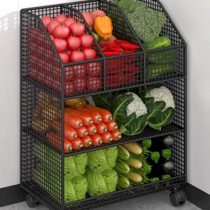 Rolling Kitchen Storage Rack